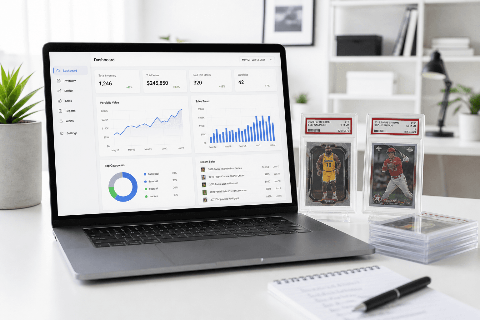 Dealer desk inventory