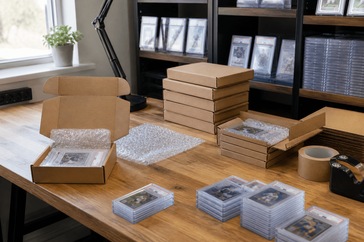 Shipping graded cards
